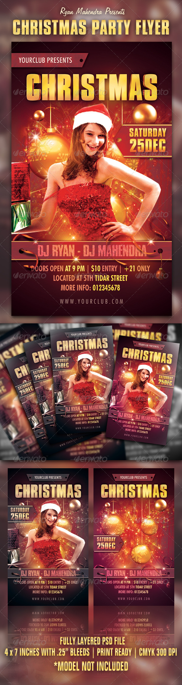 Christmas Party Flyer