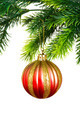 Photo of Isolated decorated Christmas tree | Free christmas images