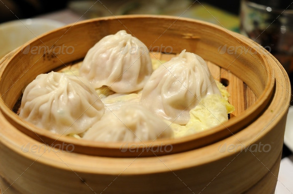 Shanghai soup dumplings