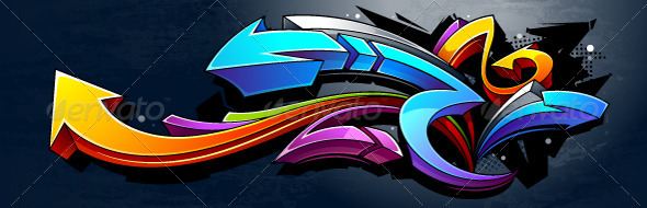 Graffiti background Graffiti background