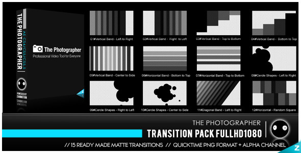 Photographer Transition Pack Photographer Transition Pack