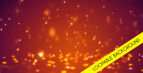 Particles Loopable Background Particles Loopable Background
