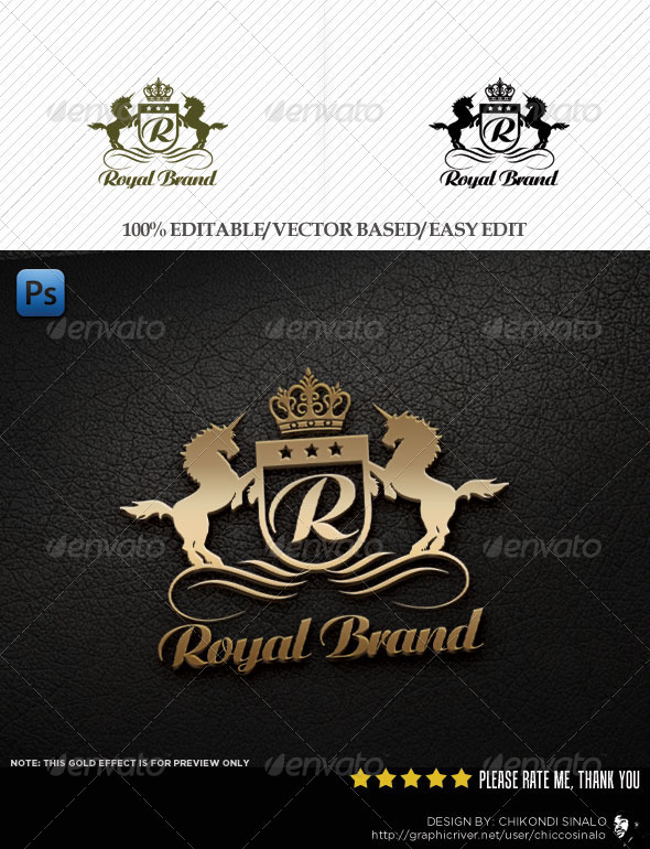 Royal Brand Logo Template - Abstract Logo Templates