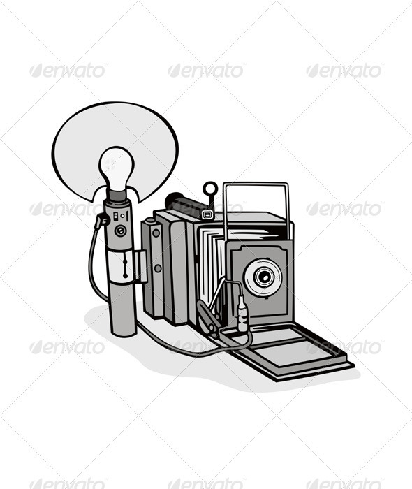Vintage Camera Flash Bulb Vintage Camera Flash Bulb