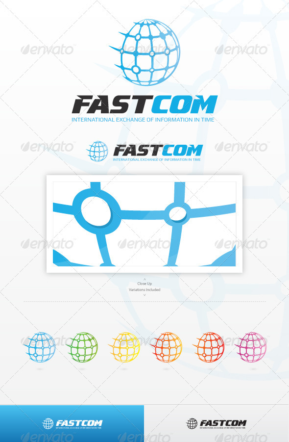 Fast Com Logo - Symbols Logo Templates