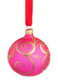 Photo of Single red bauble hanging on a Christmas tree | Free christmas ...