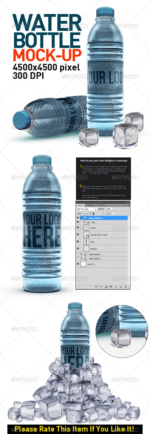 Water Bottles Mock Up Water Bottles Mock Up