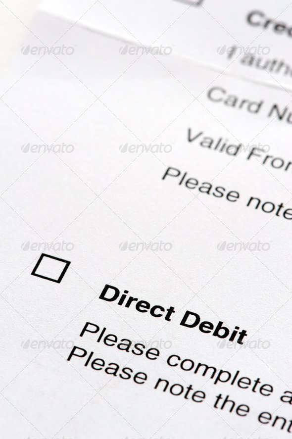 direct debit agreement form