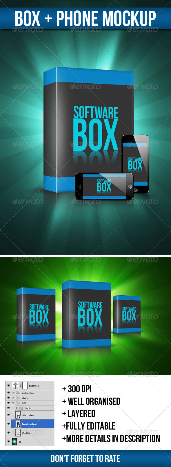 Box Mock-up