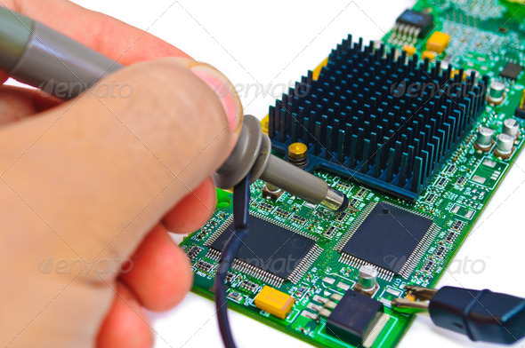 Repair and diagnostic electronics