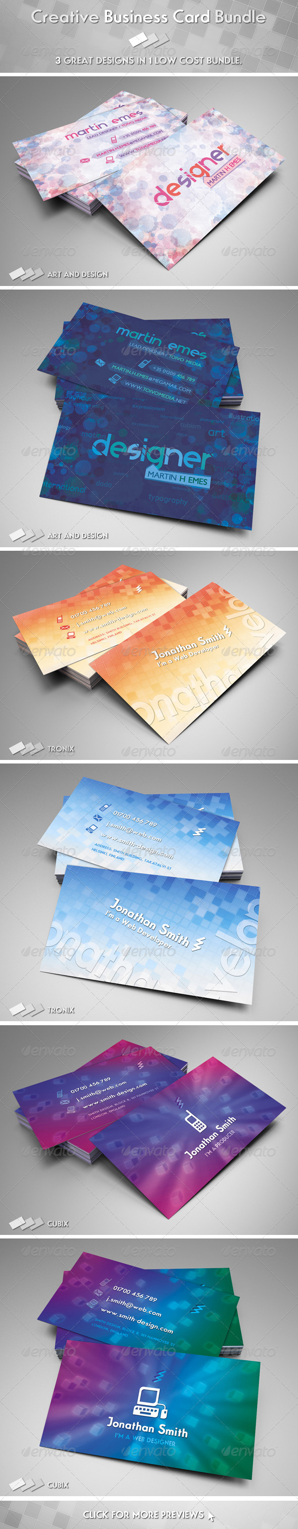 Creative Business Card Bundle Creative Business Card Bundle