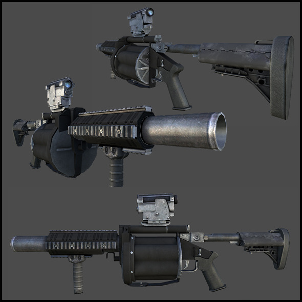 M32 Grenade Launcher Milkor MGL M32 Grenade Launcher Milkor MGL