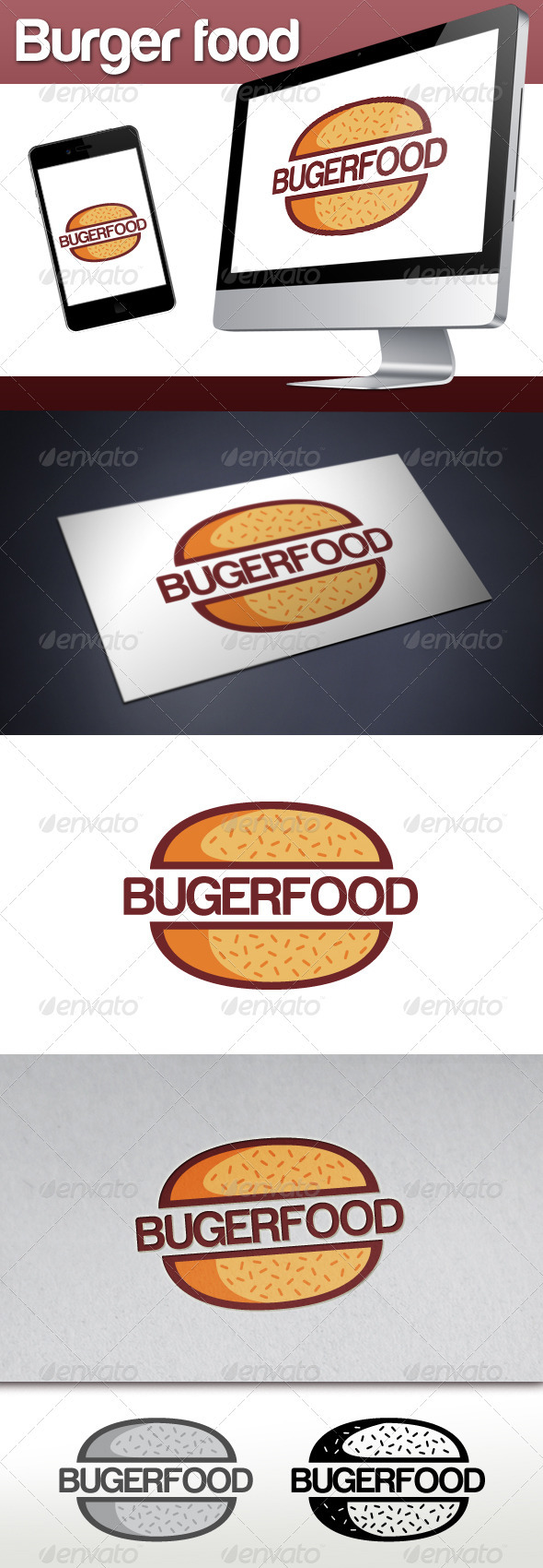 Burger Restaurant Logo