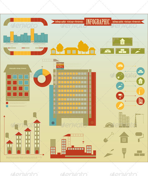 GraphicRiver Construction Icons And Graphics 3375569 GraphicRiver Construction Icons And Graphics 3375569