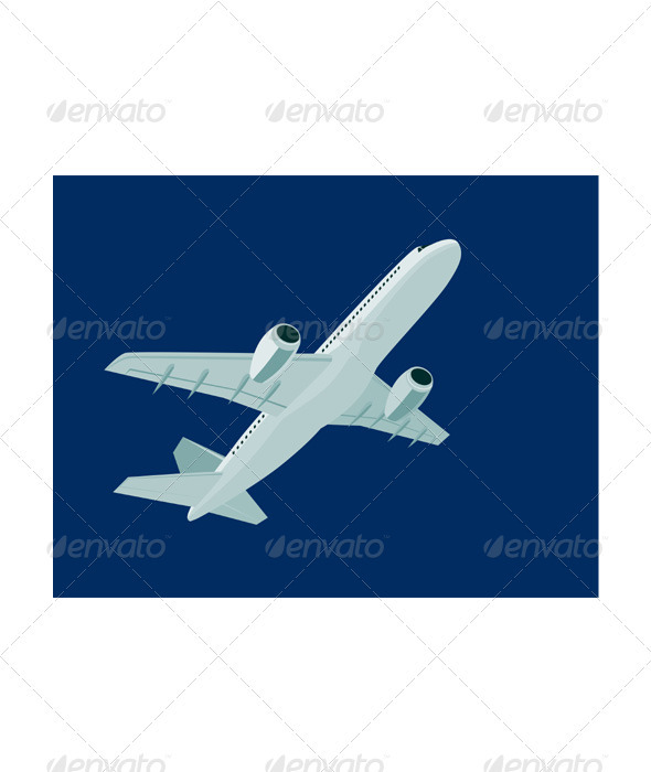 Commercial Jet Plane Airline Ret Commercial Jet Plane Airline Ret