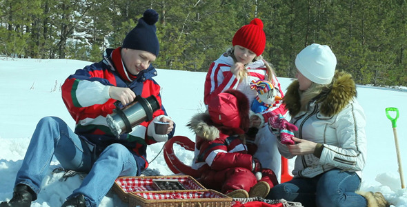 Picnic In the Snow Picnic In the Snow