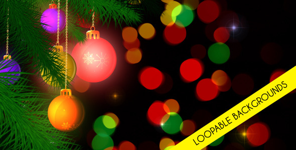 Christmas Loopable Background Christmas Loopable Background