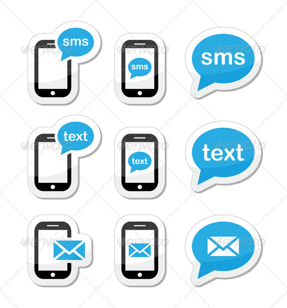 mobile phone sms clipart - photo #20