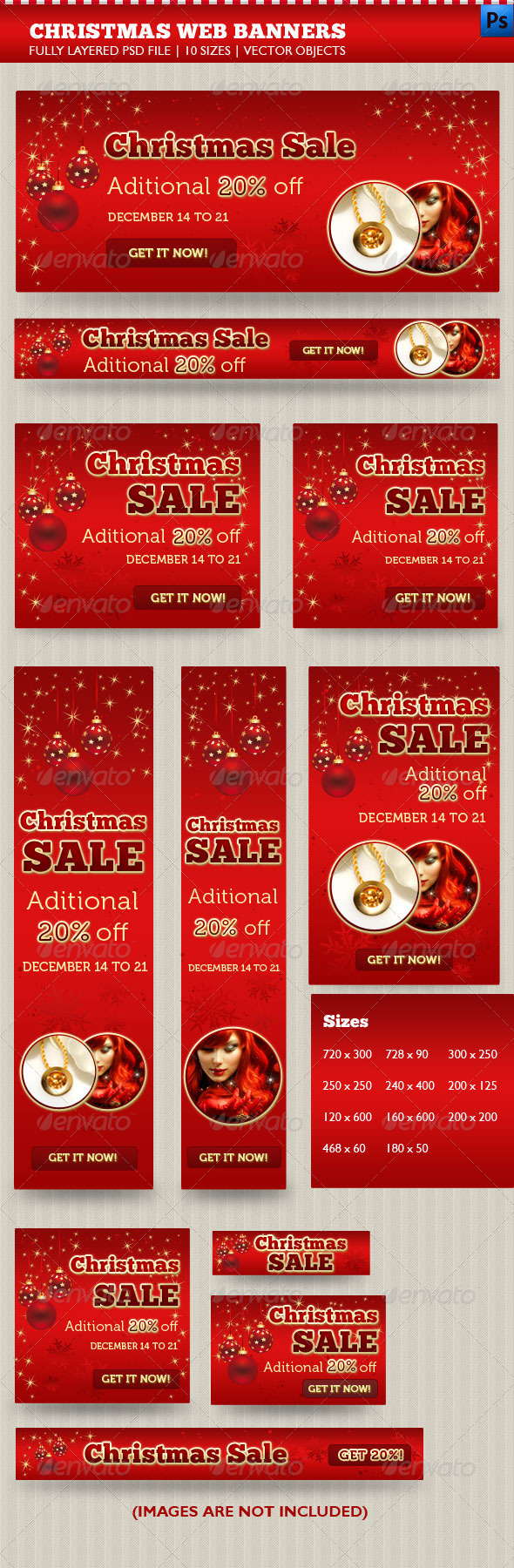 Christmas Web Banners Christmas Web Banners