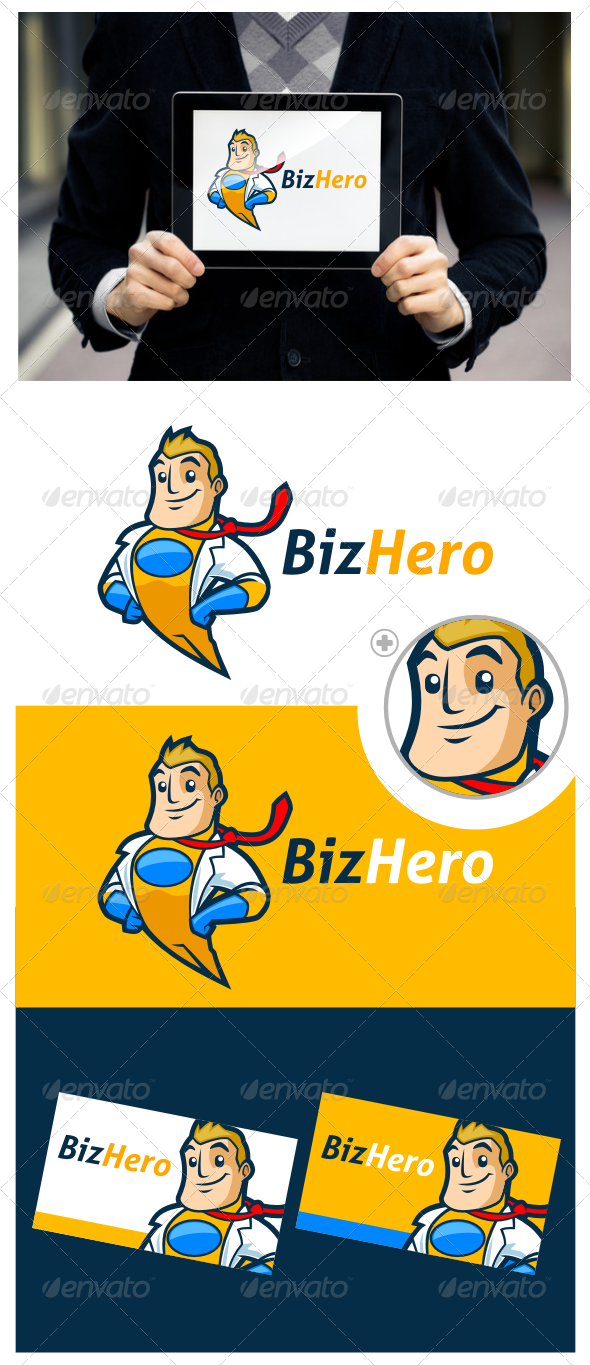 Superhero Logo Template Superhero Logo Template