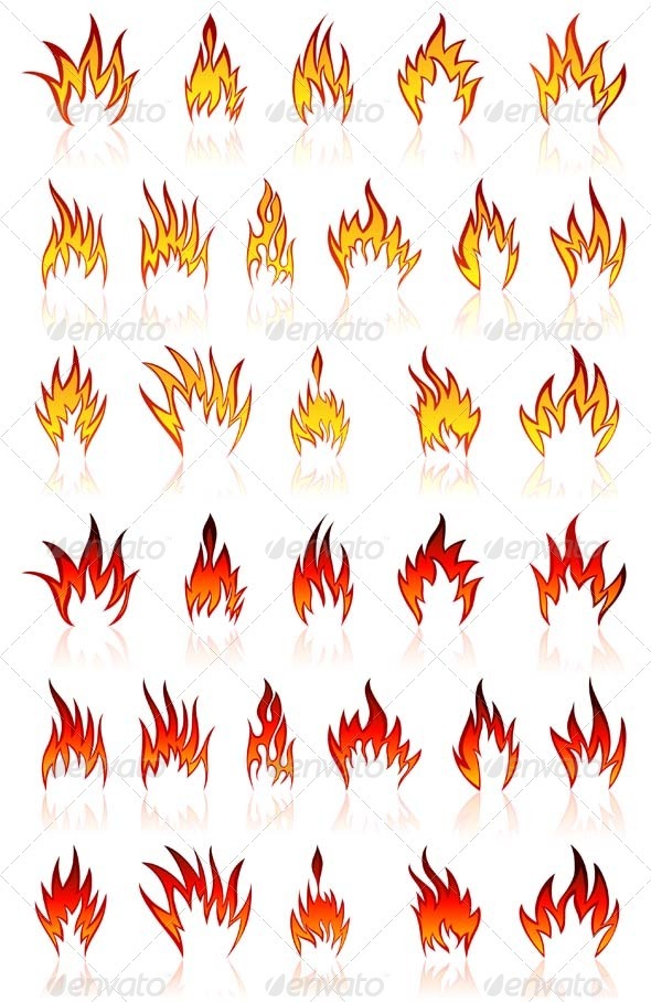 Fire Icon Set Fire Icon Set