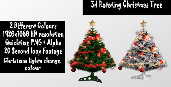 3D Rotating Christmas Tree 3D Rotating Christmas Tree