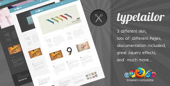 Typetailor Pure Minimal Html Template Typetailor Pure Minimal Html Template
