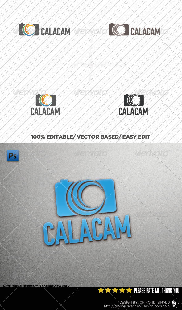 CalaCam Logo Template - Abstract Logo Templates