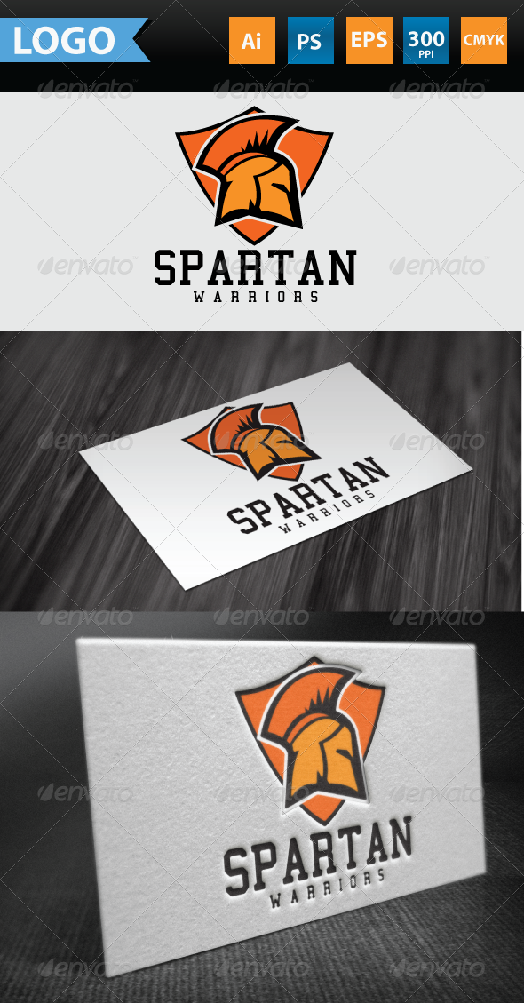 Spartan Warrior Logo - Symbols Logo Templates