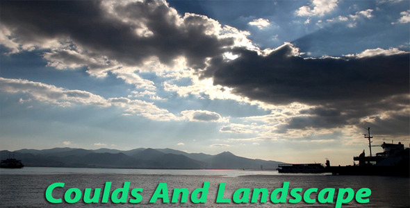 Clouds And Landscape Timelapse Clouds And Landscape Timelapse