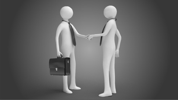 Businessmen Shaking Their Hands Businessmen Shaking Their Hands
