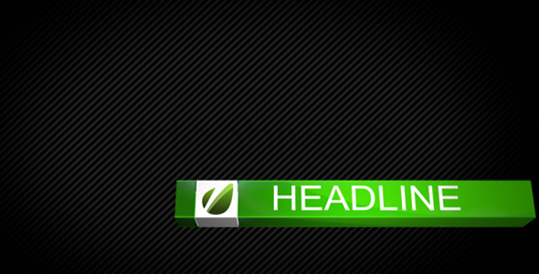 Cube Lower Third Cube Lower Third