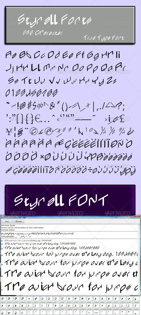 Stynall Font - Fonts