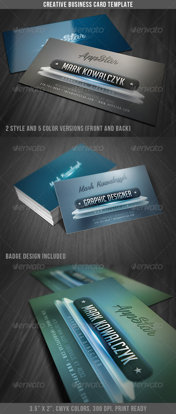 Creative & Modern Business Card - Creative Business Cards