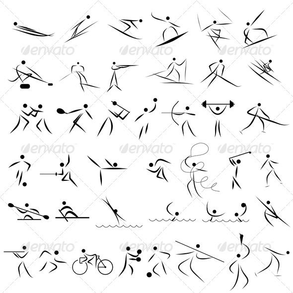 Set of Sports Icons Set of Sports Icons