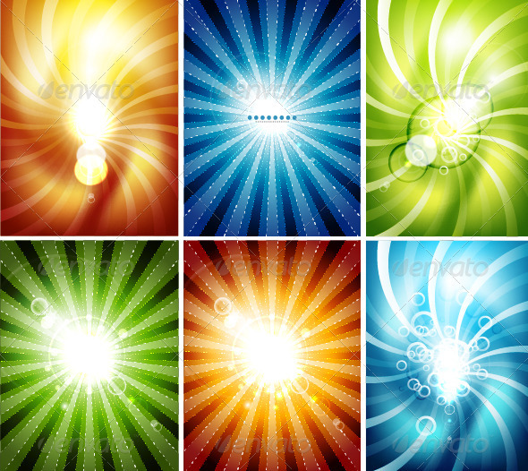Shiny Vector Rays Backgrounds Shiny Vector Rays Backgrounds