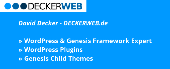 Deckerweb profil header