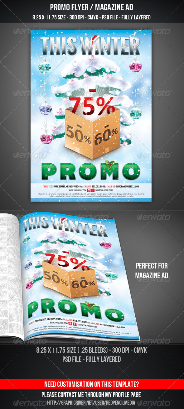 Promo Flyer Magazine AD Promo Flyer Magazine AD