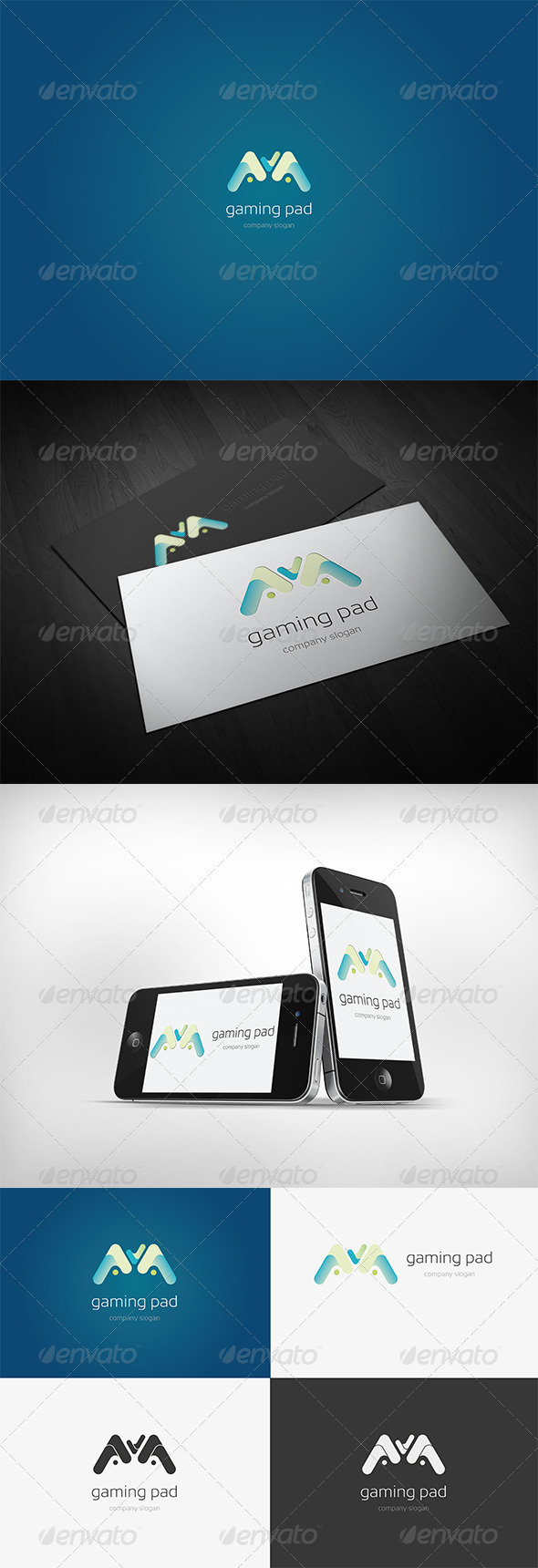 Gaming Pad Logo Gaming Pad Logo