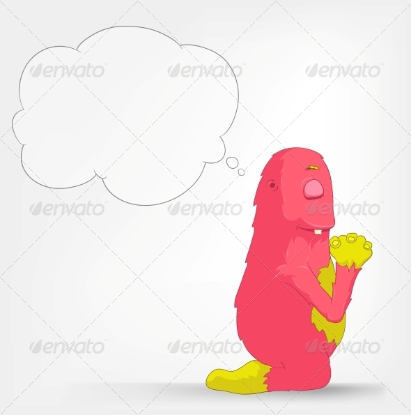 Funny Monster Pray Funny Monster Pray