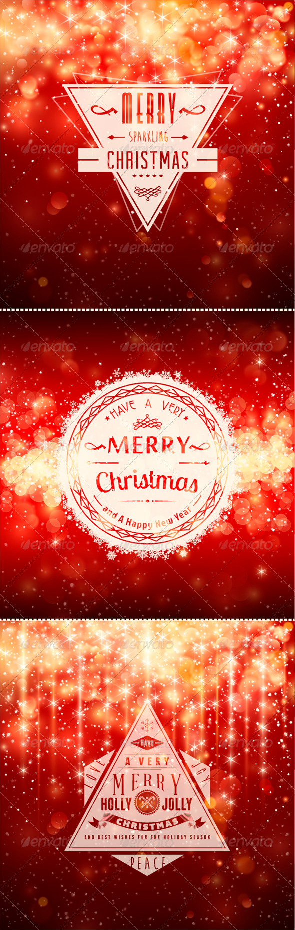 Retro Typography Over Red Bokeh Background Retro Typography Over Red Bokeh Background