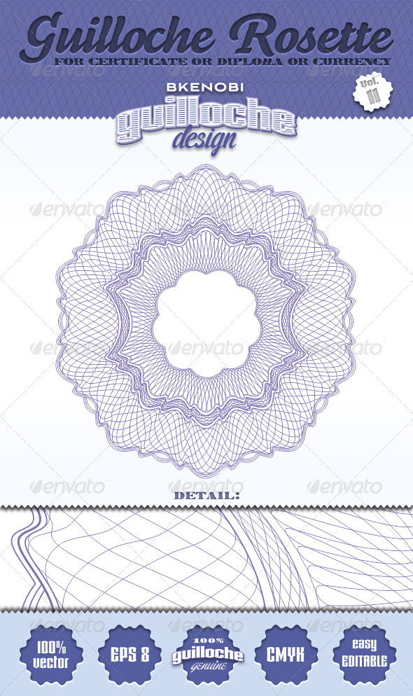 Guilloche Rosette Vol.11 Guilloche Rosette Vol.11
