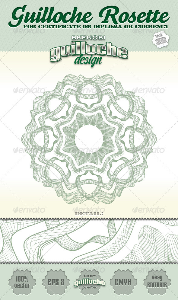 Guilloche Rosette Vol.26 Guilloche Rosette Vol.26