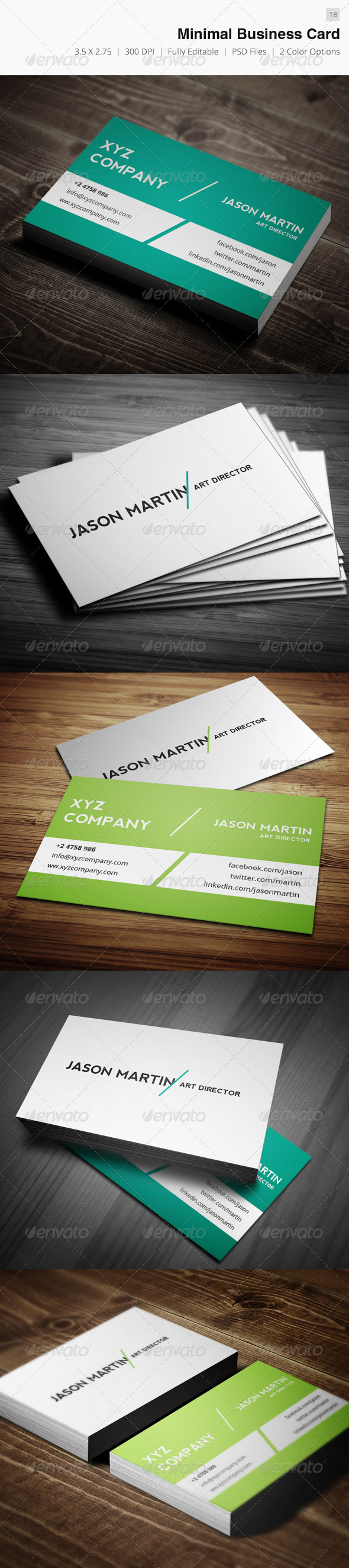 Minimal Business Card - 18 - Creative Business Cards
