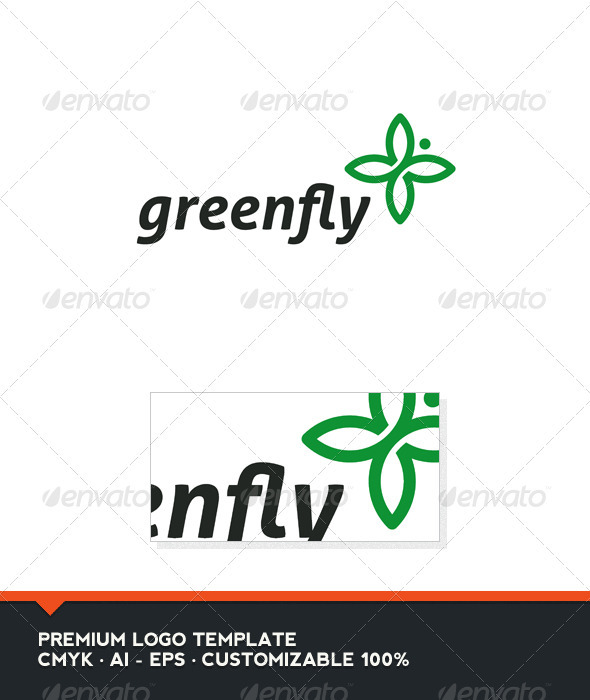 Green Fly Logo Template Green Fly Logo Template
