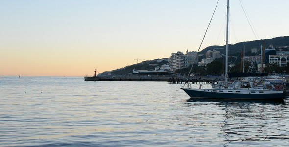 Yacht in Port Yacht in Port