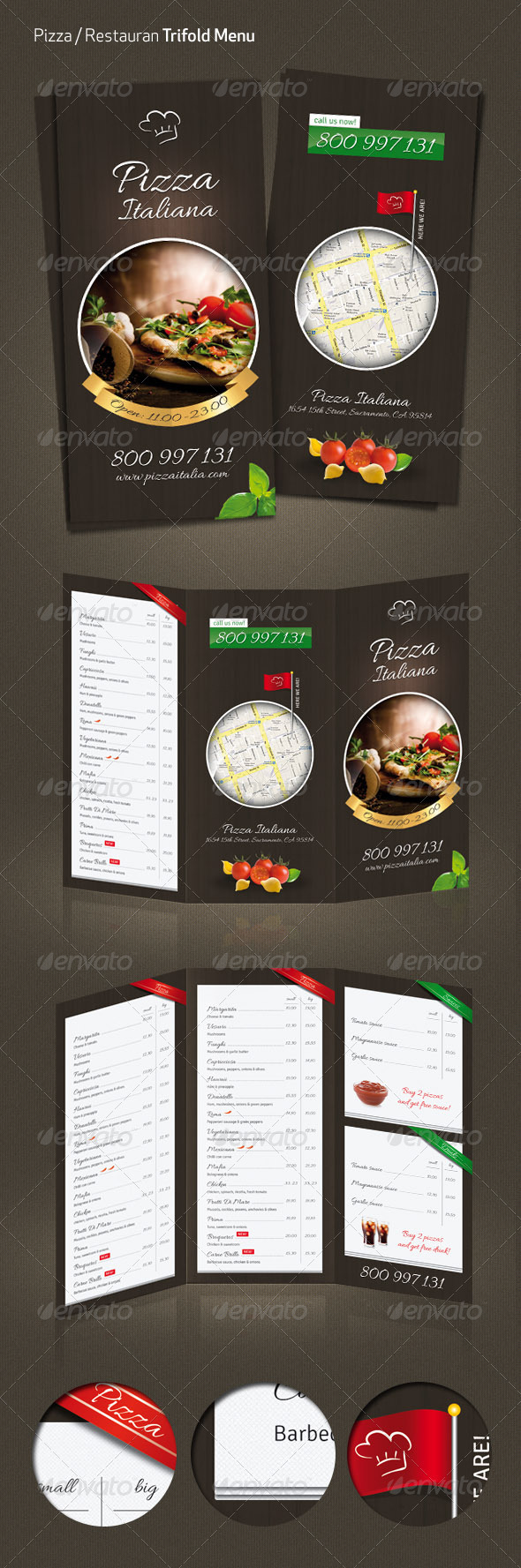 Pizza / Restaurant Menu