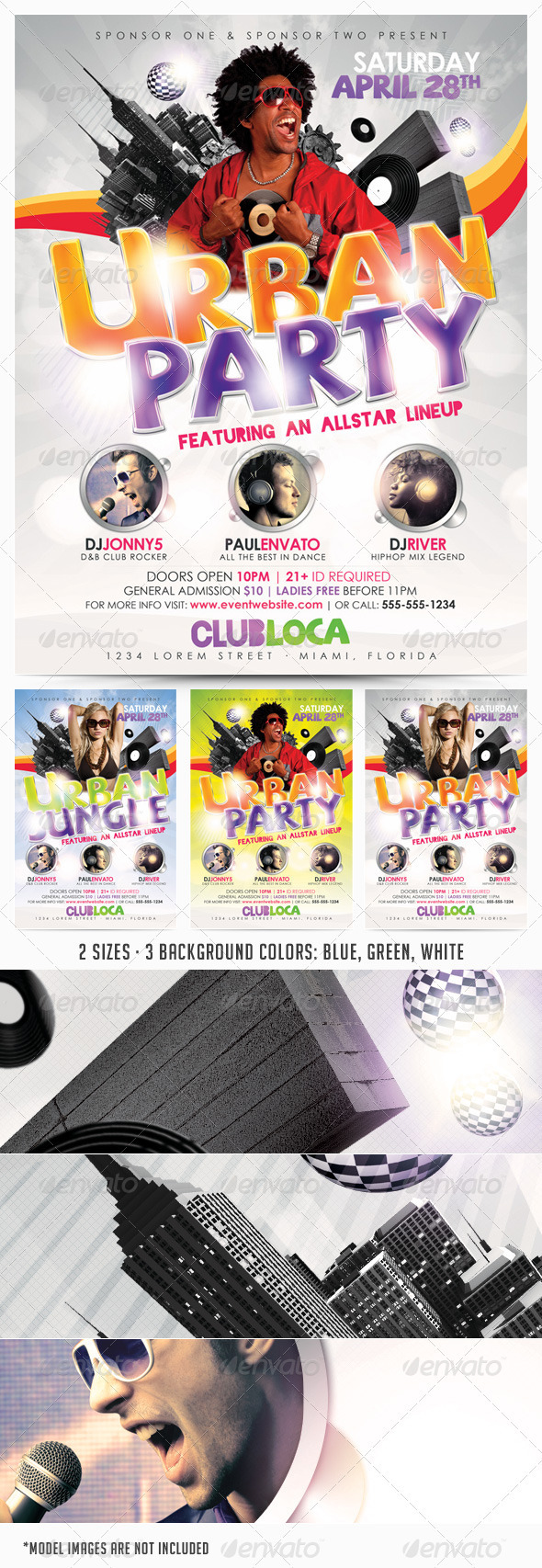 Urban Party Flyer Template