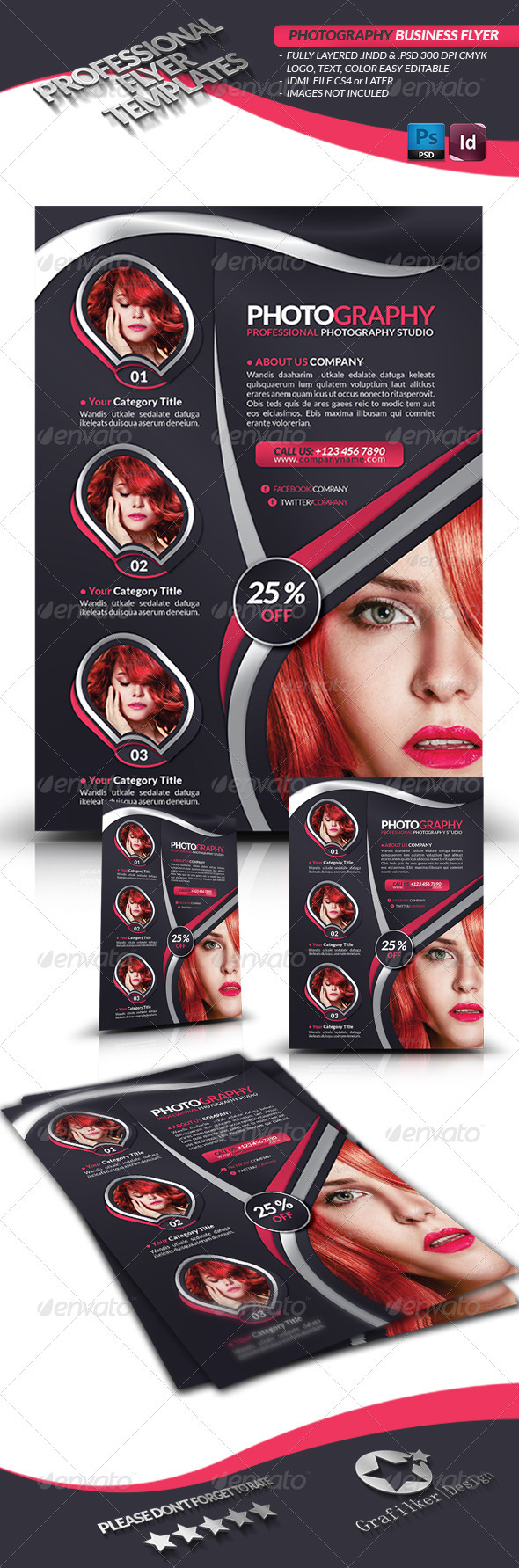 Photography Business Flyer Photography Business Flyer