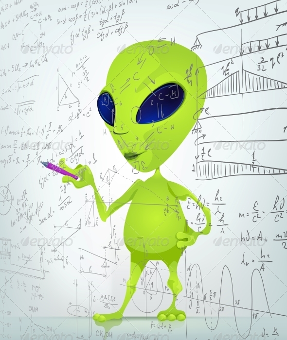 Cartoon Character Alien Cartoon Character Alien